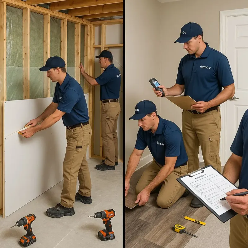 Repairs and Reconstruction process in Nutley, NJ